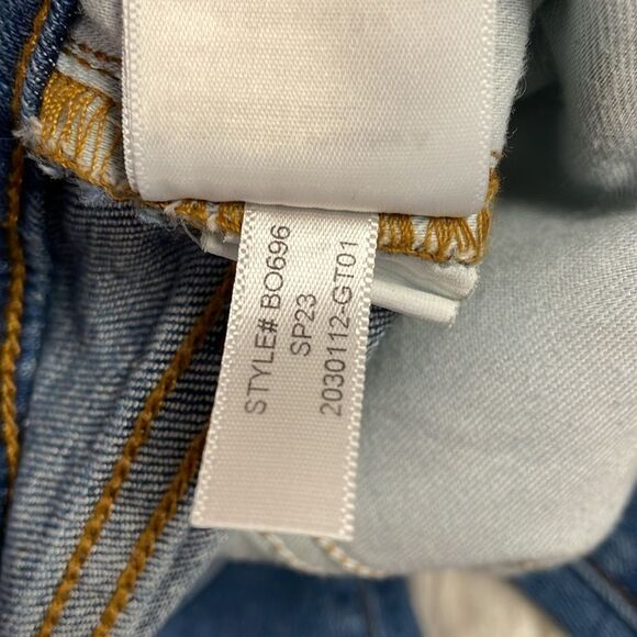 J Crew Full-Length Flare Leg 5 Button Stretch Jeans 30 Size 10 Blue - Picture 13 of 13